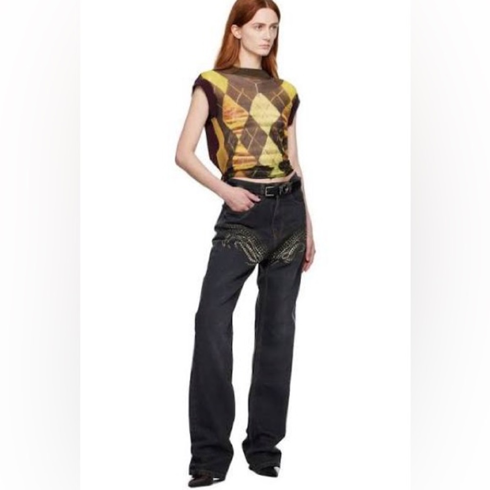 Jean Paul Gaultier Argyle Vest